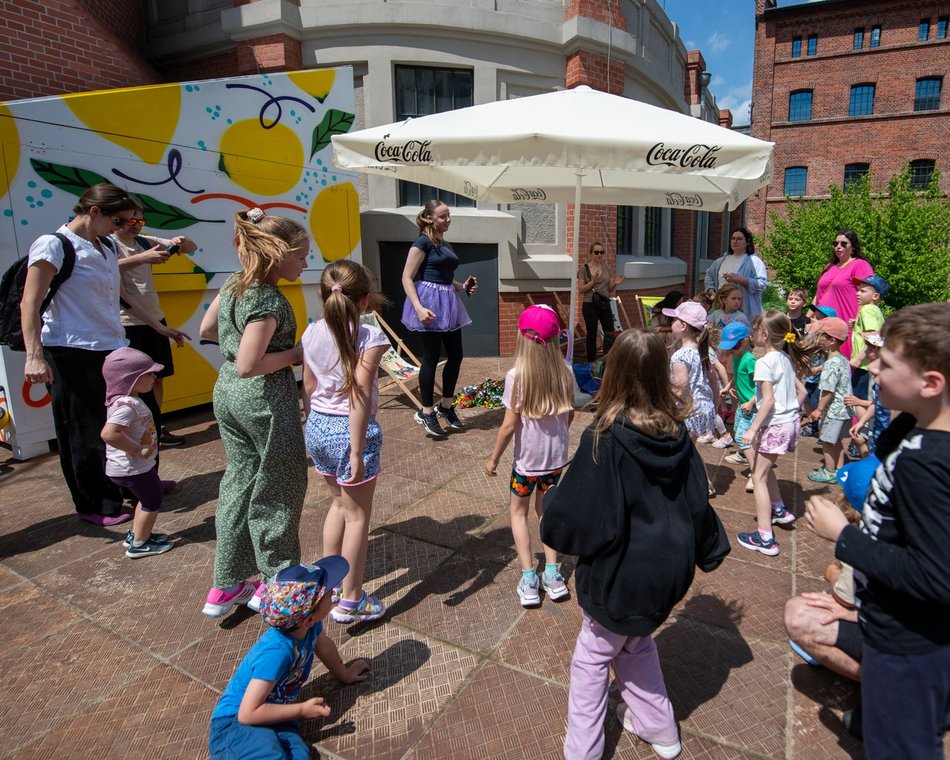 Łódź. Dzień Dziecka w Fuzji Łódź. Strefa klocków, tory przeszkód i konkursy