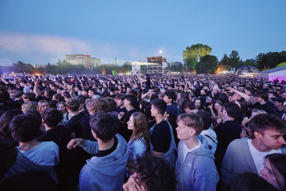 Łódź. Sentino na Juwenaliach 2026 w Łodzi. Król Malagi rozbujał tłum pod sceną!