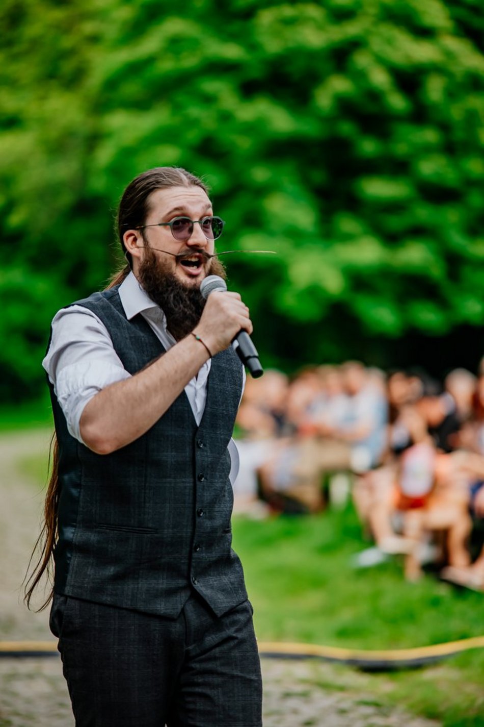 Łódź. Wyjątkowy koncert w parku Julianowskim. Uczczono 80-lecie Akademii Muzycznej w Łodzi