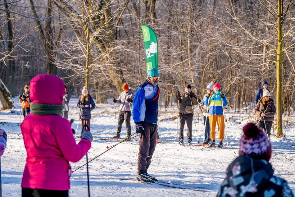 Łódź. Zajęcia z narciarstwa biegowego
