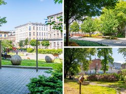 Łódź. Parki kieszonkowe w Łodzi. Moc zieleni w mini wersji