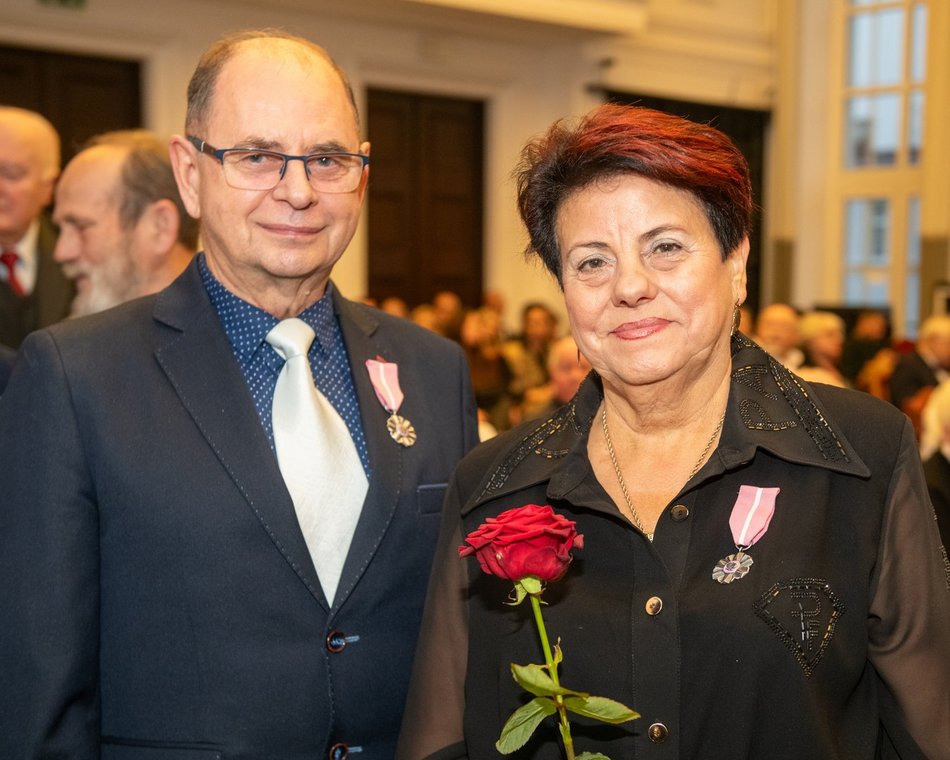 Medale dla małżeństw z Łodzi