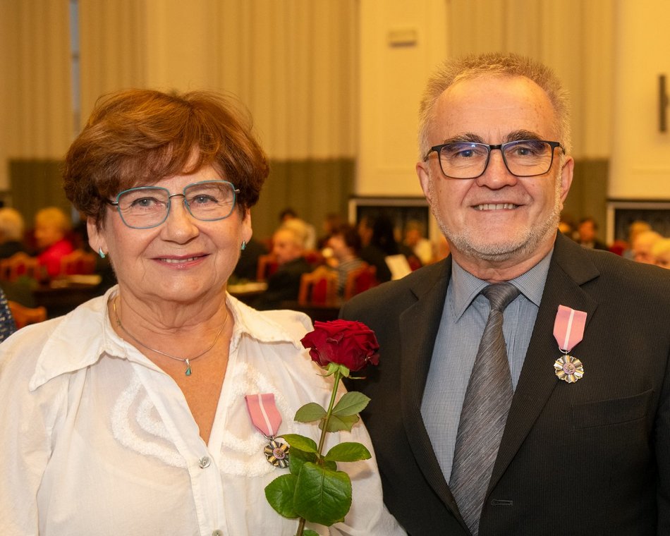 Medale dla małżeństw z Łodzi