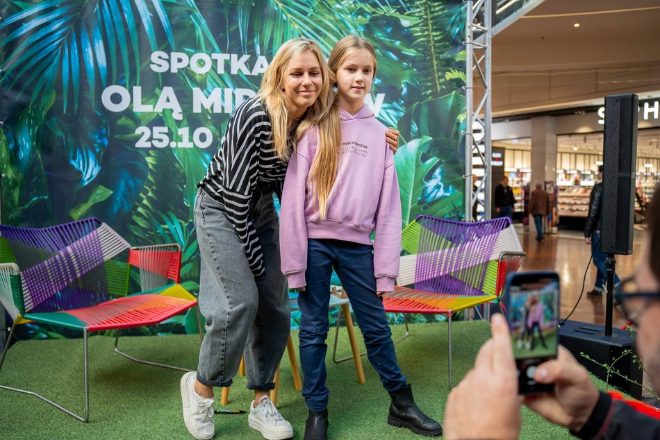 Łódź. Aleksandra Mirosław w Manufakturze. Złota medalistka olimpijska spotkała się z fanami