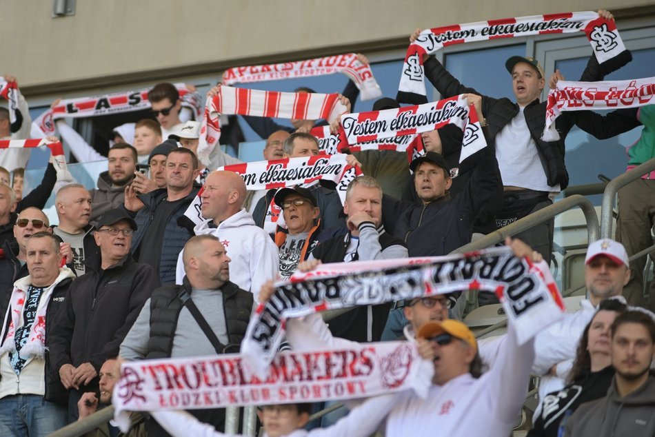 Kibice na meczu ŁKS Łódź ze Stalą Rzeszów. Byłeś? Odszukaj się w galerii