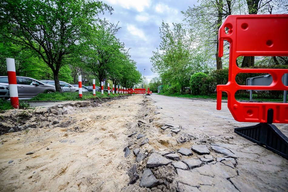 Łódź. Remont drogi rowerowej na Krzemienieckiej. Będzie wygodniej i bezpieczniej