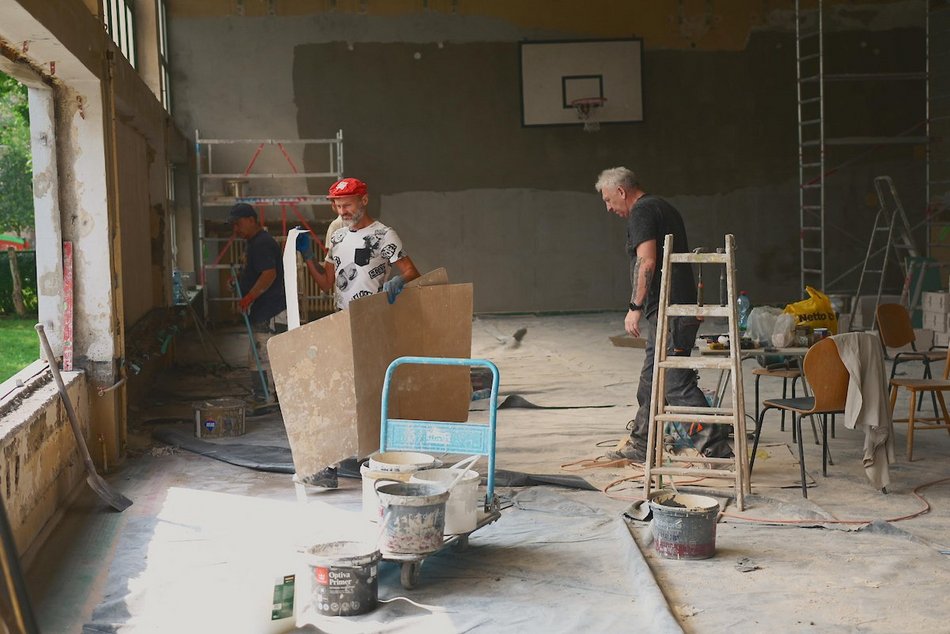 Łódź. Remont sali gimnastycznej w Szkole Podstawowej nr 166 w Łodzi. Będzie jak nowa!