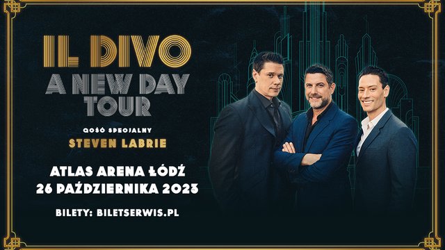 Il Divo w Atlas Arenie. Uwielbiany kwartet powraca do Łodzi na jedyny koncert w Polsce