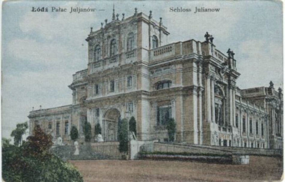Pałac Heinzla w parku na Julianowie