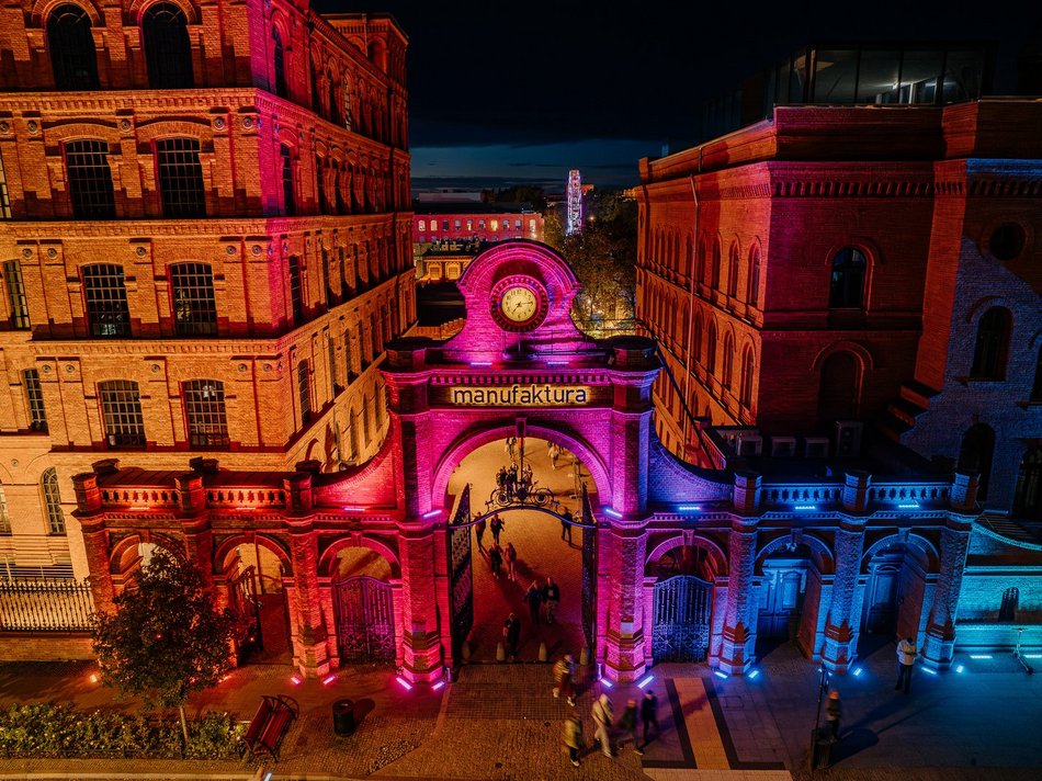 Light Move Festival 2024 z lotu ptaka