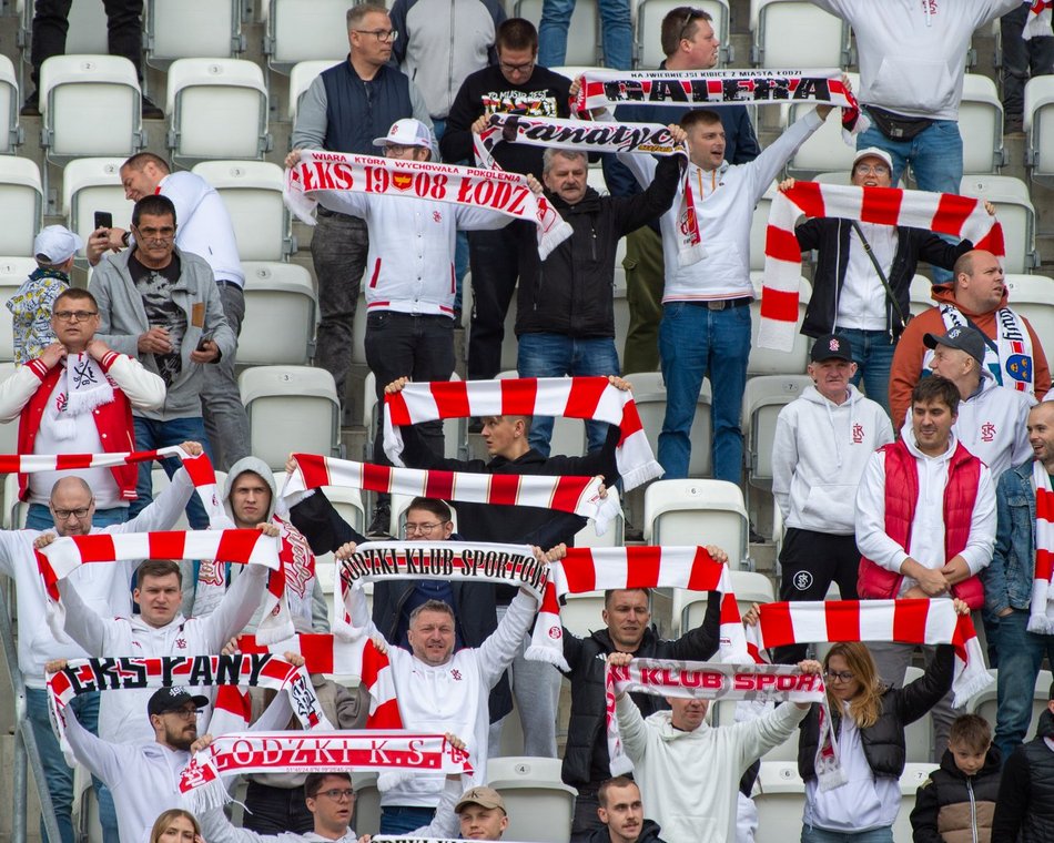 Łódź. Kibice na meczu ŁKS Łódź - Stal Rzeszów. Byłeś/aś? Znajdź się w galerii zdjęć!