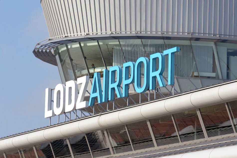 Łódź. Lotnisko w Łodzi