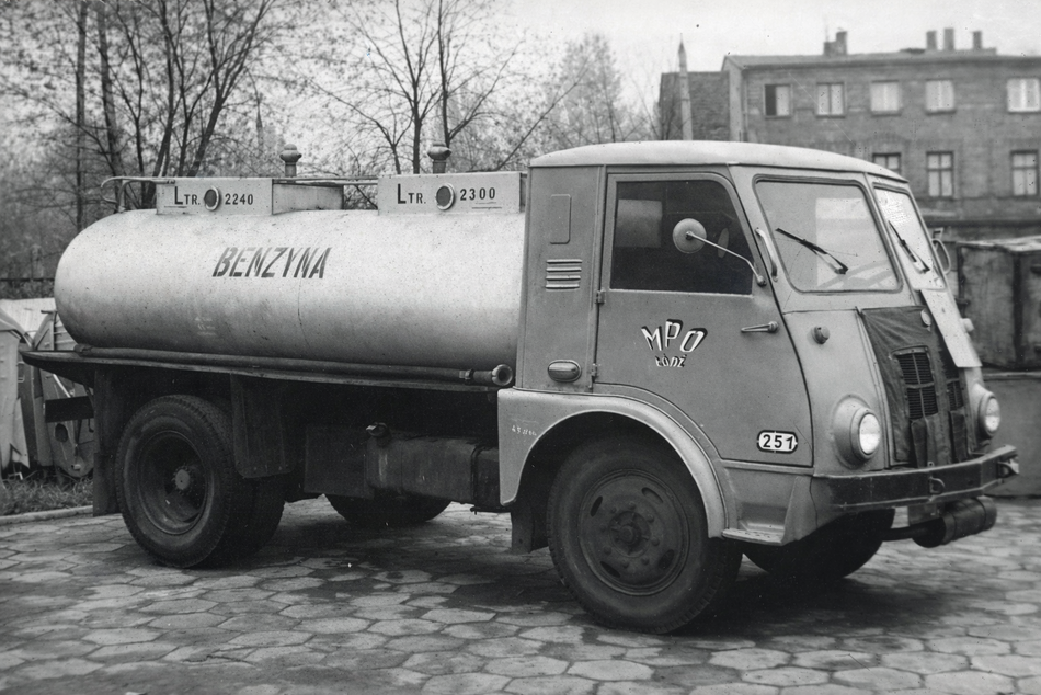 Łódź. Dawny pojazd MPO Łódź