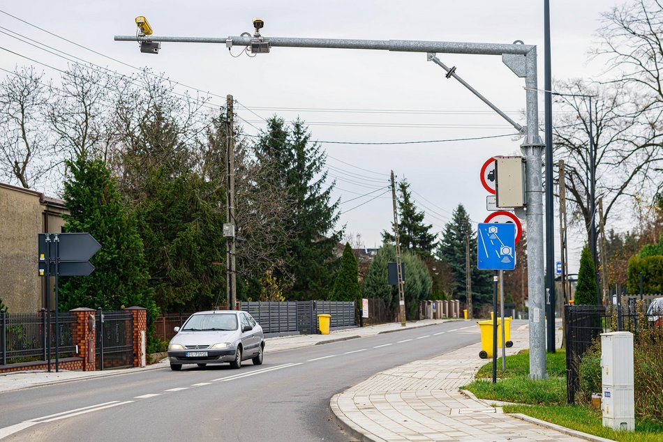 Łódź. Odcinkowy pomiar prędkości na Chocianowickiej