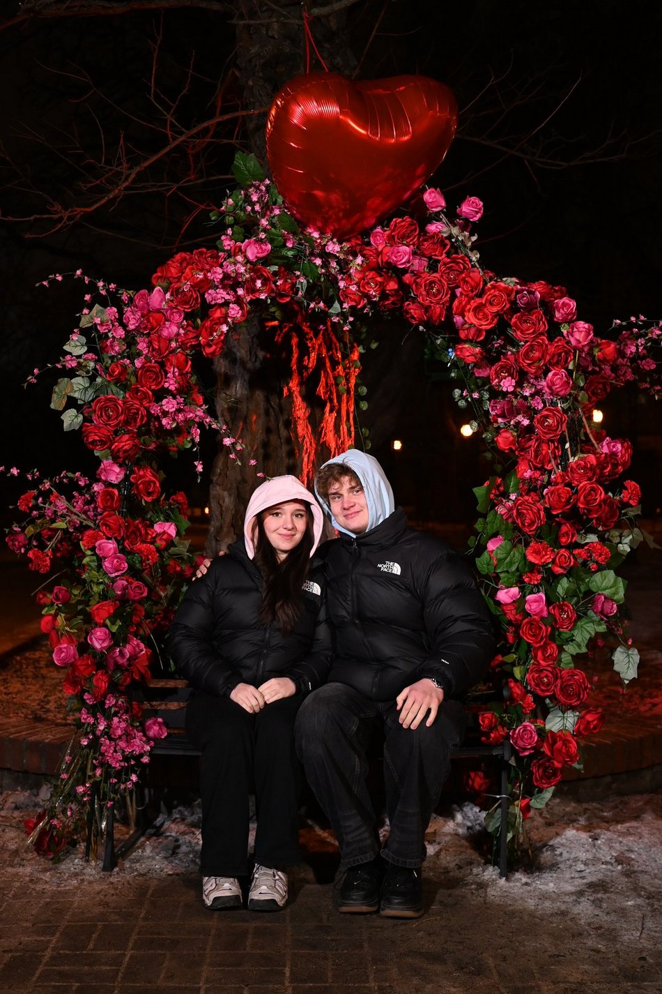 Łódź. Walentynki w Pasażu Rubinsteina w Łodzi. Aż czuć miłość w powietrzu!