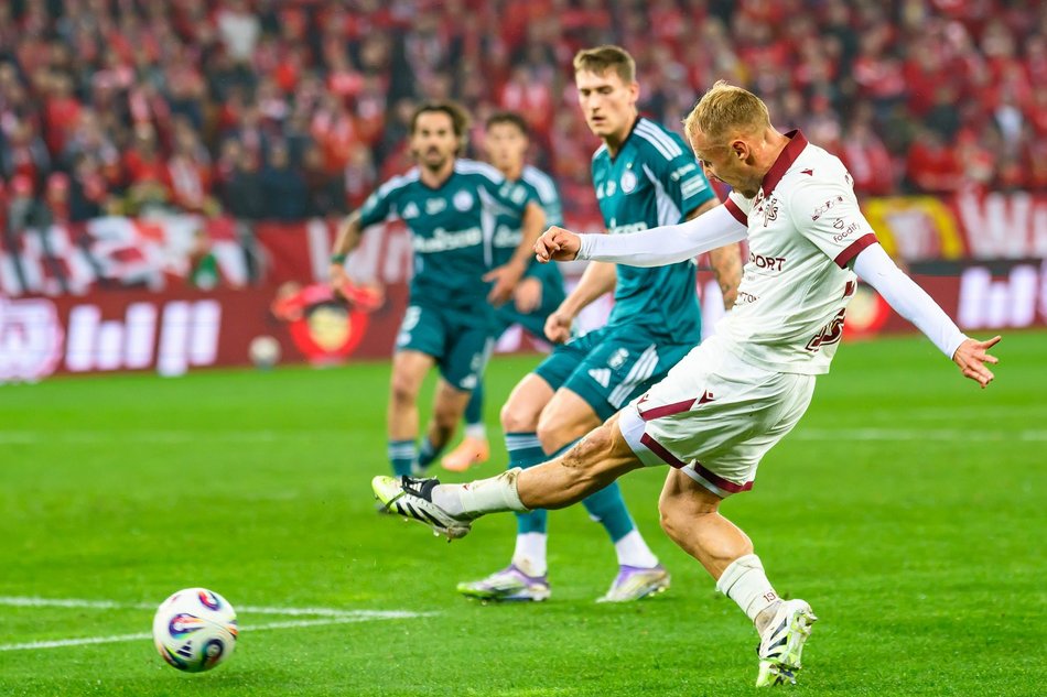 Mecz Widzewa Łódź z Legią Warszawa