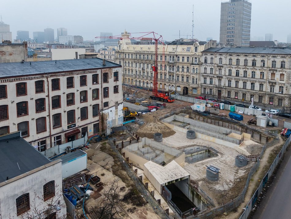 Tunel pod Łodzią. Budowa stacji Łódź Śródmieście nie zwalnia tempa