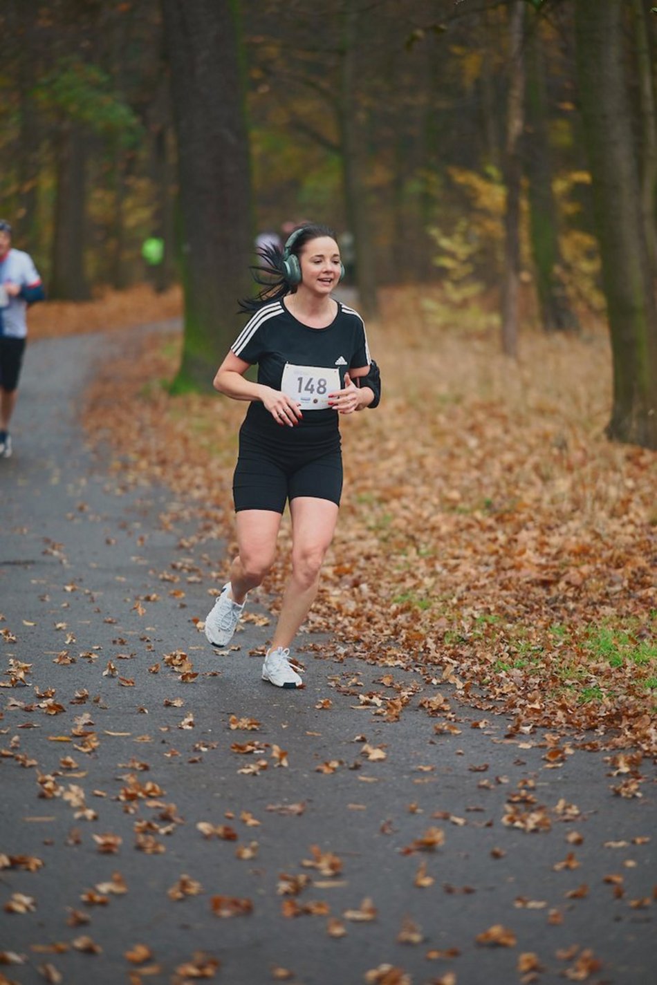 Łódź. Bieg Niepodległości w parku Julianowskim