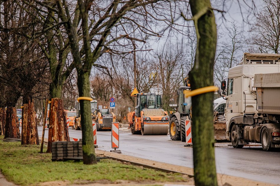 Remonty dróg w Łodzi w toku