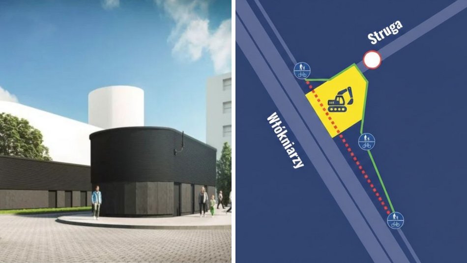 Łódź. Kolej Dużych Prędkości w Łodzi. Zmiany w ruchu przy Struga i Włókniarzy