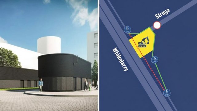 Kolej Dużych Prędkości w Łodzi. Zmiany w ruchu przy Struga i Włókniarzy [MAPA]