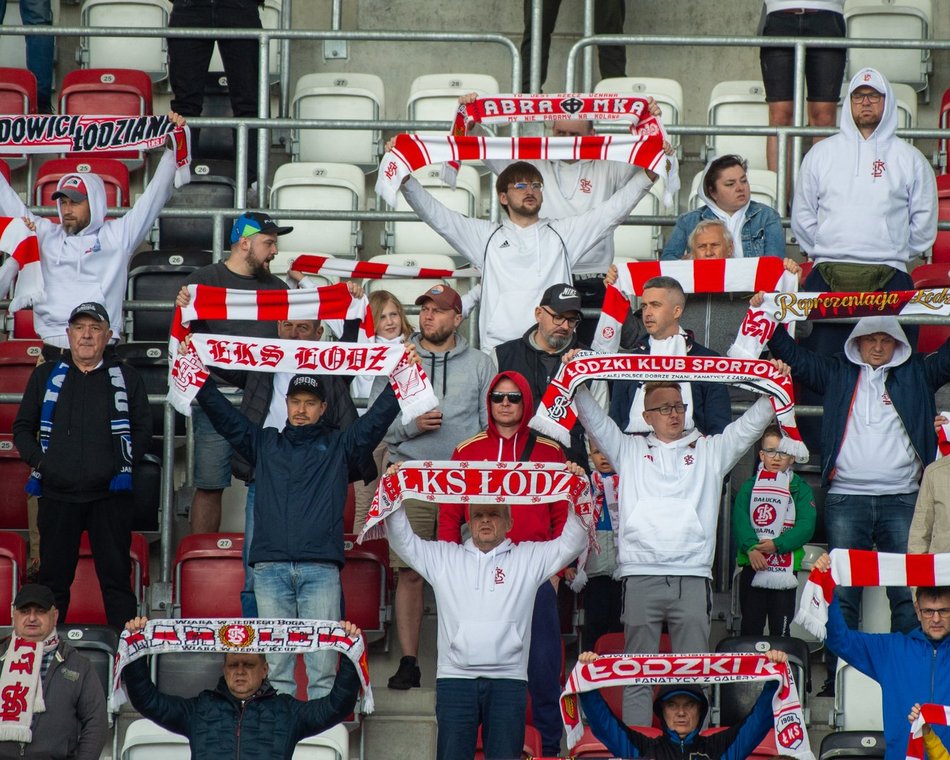 Łódź. Kibice na meczu ŁKS Łódź - Stal Rzeszów. Byłeś/aś? Znajdź się w galerii zdjęć!