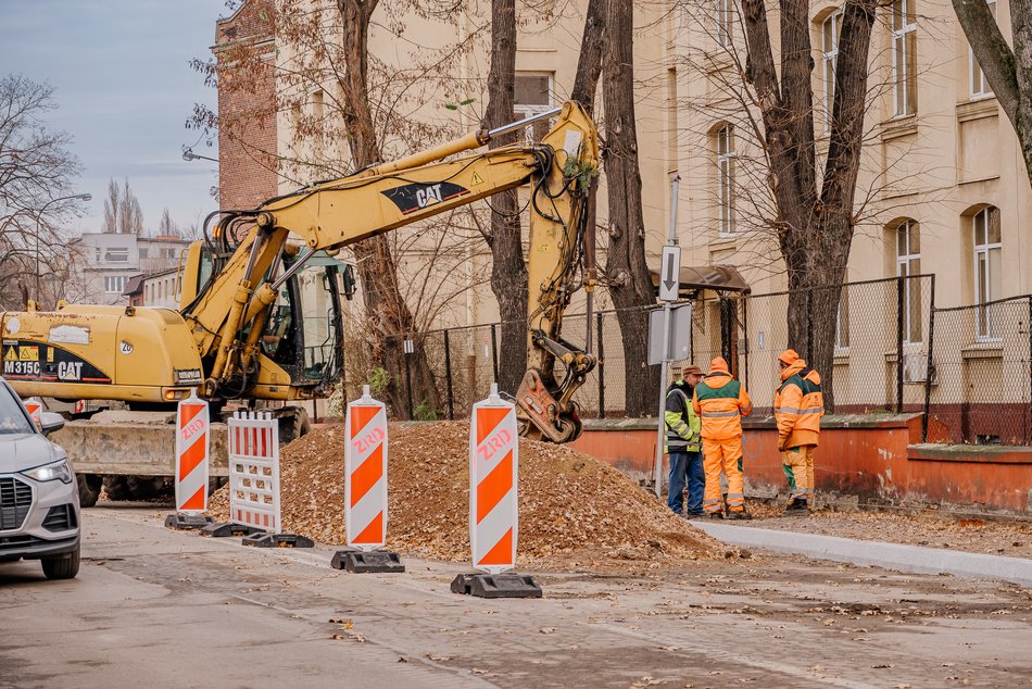 Remont ulic Sienkiewicza i Tymienieckiego, Łódź