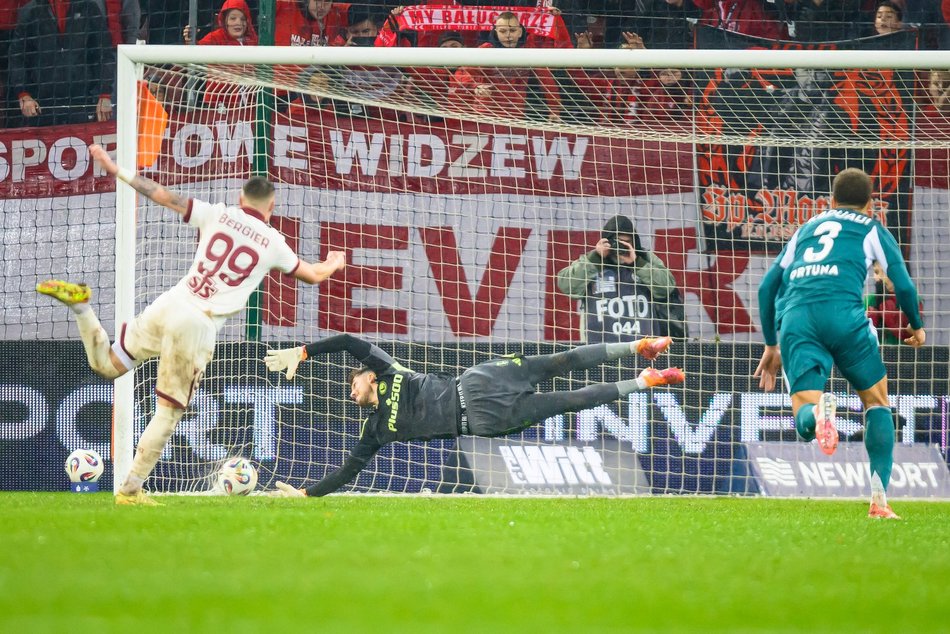 Mecz Widzewa Łódź z Legią Warszawa