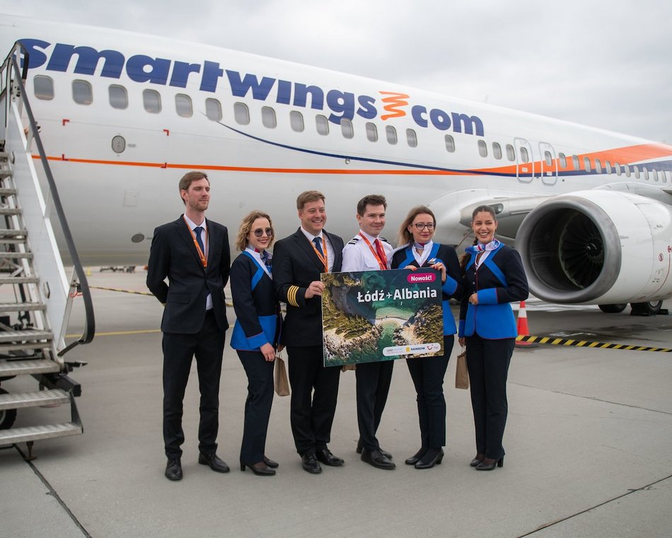 Łódź. Z lotniska w Łodzi prosto do Albanii! Wystartowały pierwsze loty czarterowe