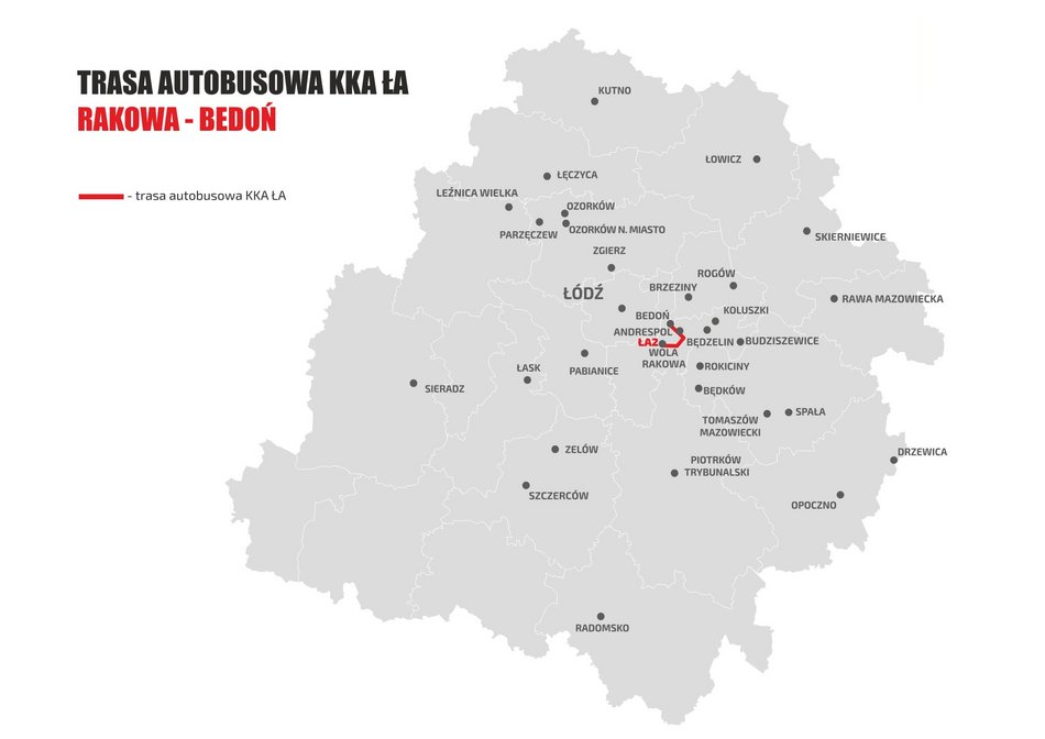 Nowe trasy autobusów ŁKA. Aż 9 połączeń już od grudnia