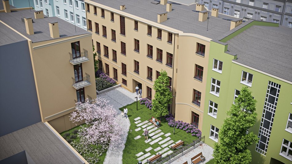 Kamienica przy Włókienniczej odzyskuje dawny blask. Zobacz, jak będzie wyglądać!