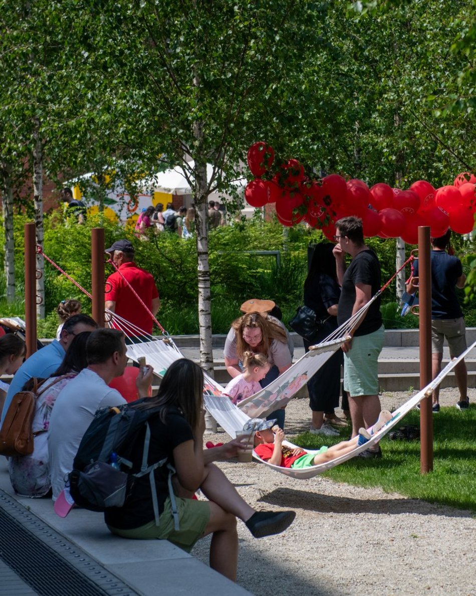 Łódź. Dzień Dziecka w Fuzji Łódź. Strefa klocków, tory przeszkód i konkursy