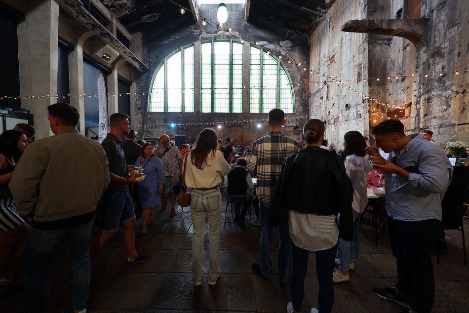 Łódź. Kulinarna odsłona 602. Urodzin Łodzi. Targ Śniadaniowy w Fuzji przyciągnął tłumy!