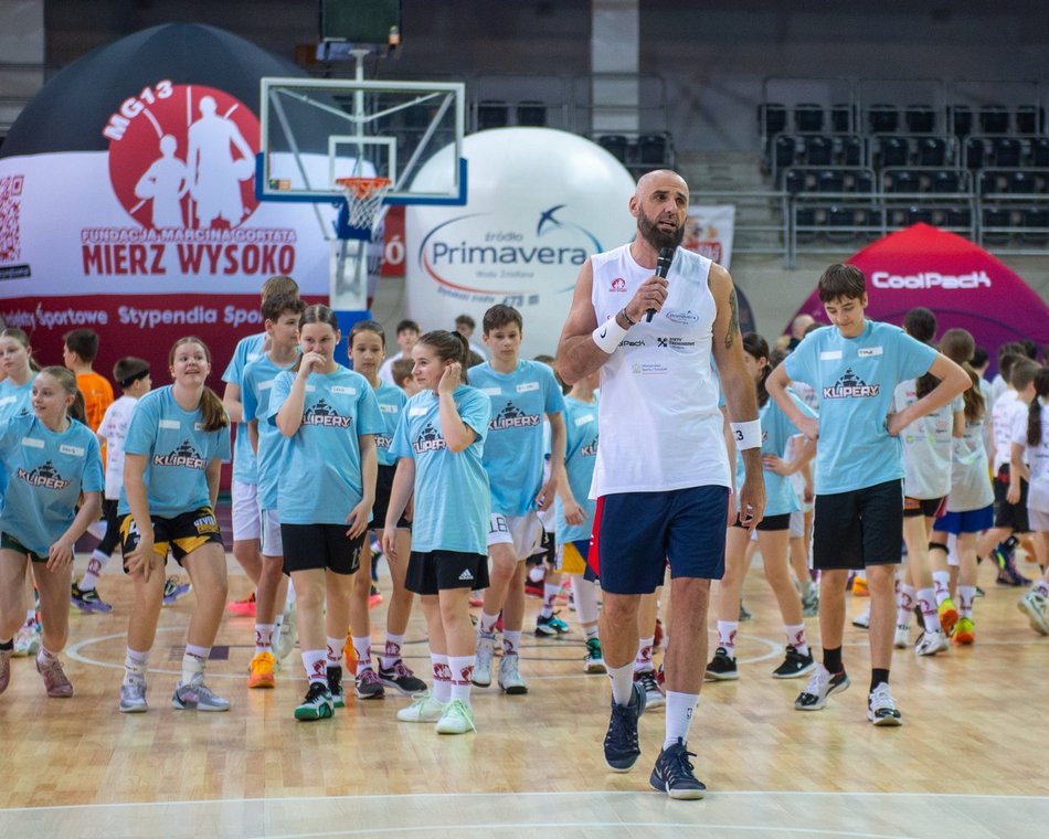 Marcin Gortat Camp w Łodzi kolejny raz przeszedł do historii. Zobacz, jak trenowały dzieci!
