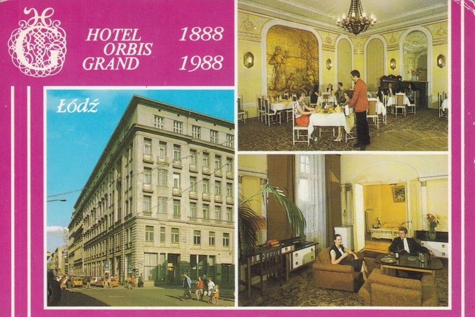 fot. pocztówka Hotel Orbis Grand