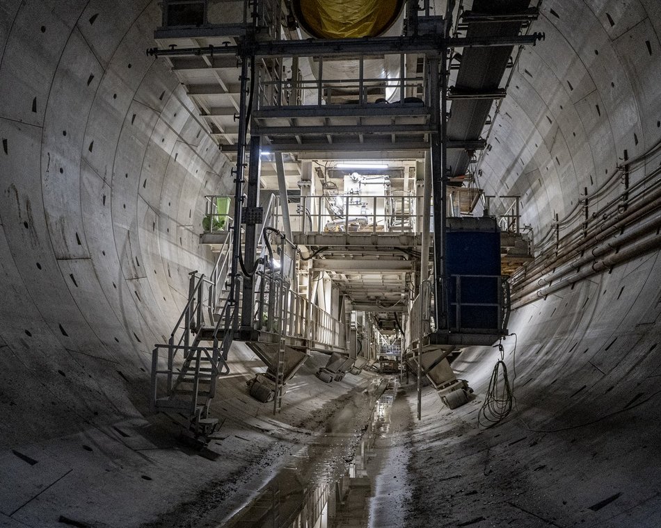 metro lodz tunel srednicowy