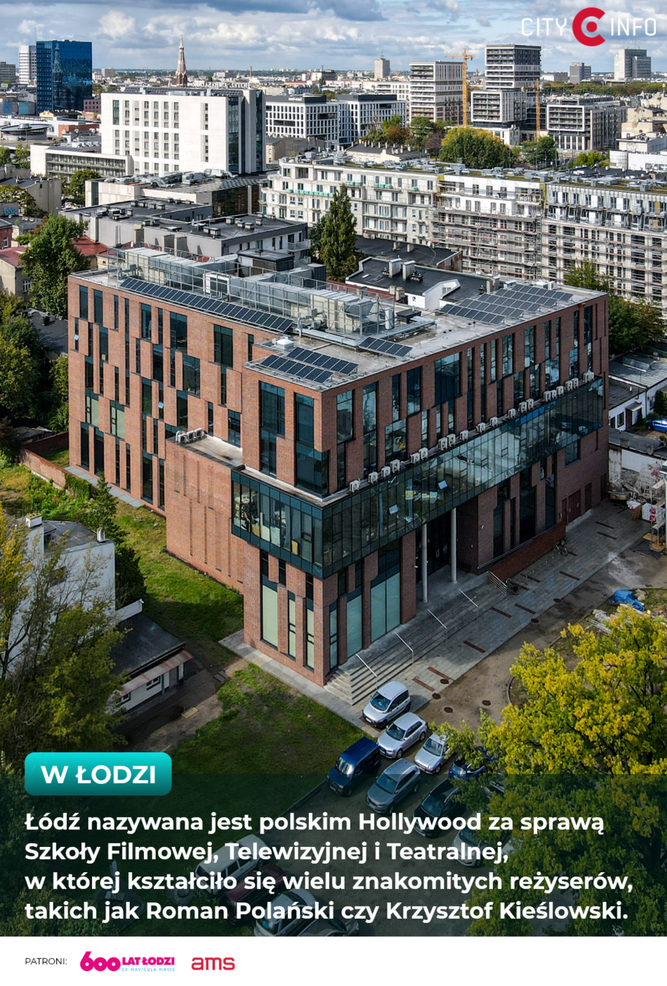 Ciekawostki o Łodzi na ekranach AMS