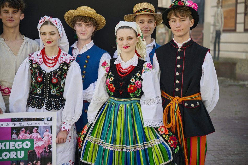 Łódź. Zespół folklorystyczny