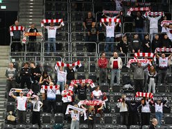 Łódź. Kibice na meczu ŁKS Commercecon Łódź z ITA TOOLS STAL Mielec. Byłeś/aś?