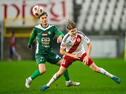 Łódź. ŁKS Łódź - Śląsk Wrocław. Trzy punkty w przedziwnym meczu