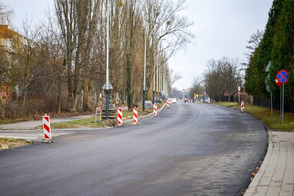 Łódź. Remont Maratońskiej