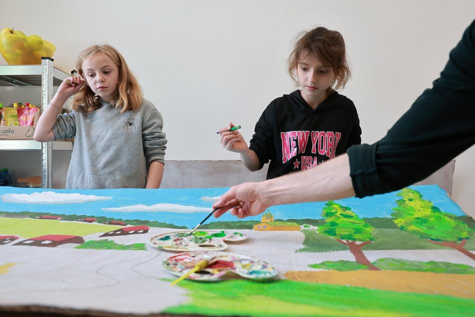 Łódź. Zdjęcia ze Świetlicy Podwórkowej w Łodzi