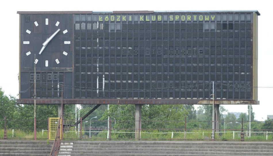 Stary stadion ŁKS Łódź