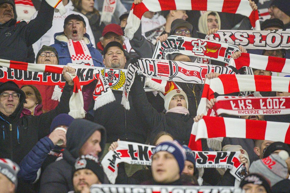 Kibice na meczu ŁKS Łódź z Polonią Warszawa. Byłeś? Odszukaj się na trybunach!