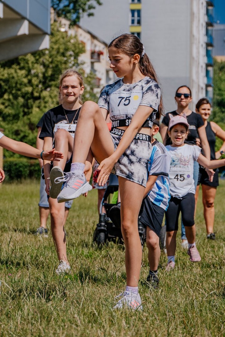 Bieg charytatywny w parku Baden-Powella