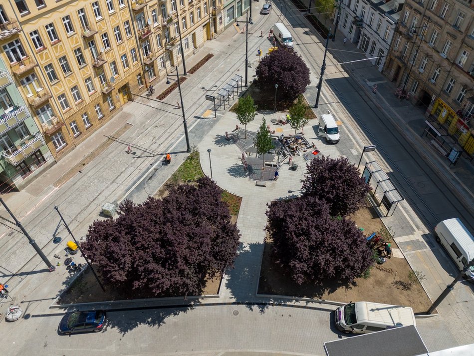 Remont Cmentarnej - ostatnie prace przed otwarciem ulicy