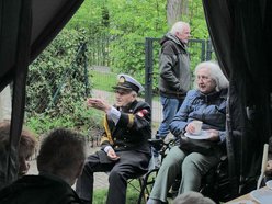 Ogródek przy Domu Dziennego Pobytu na Księżym Młynie po remoncie