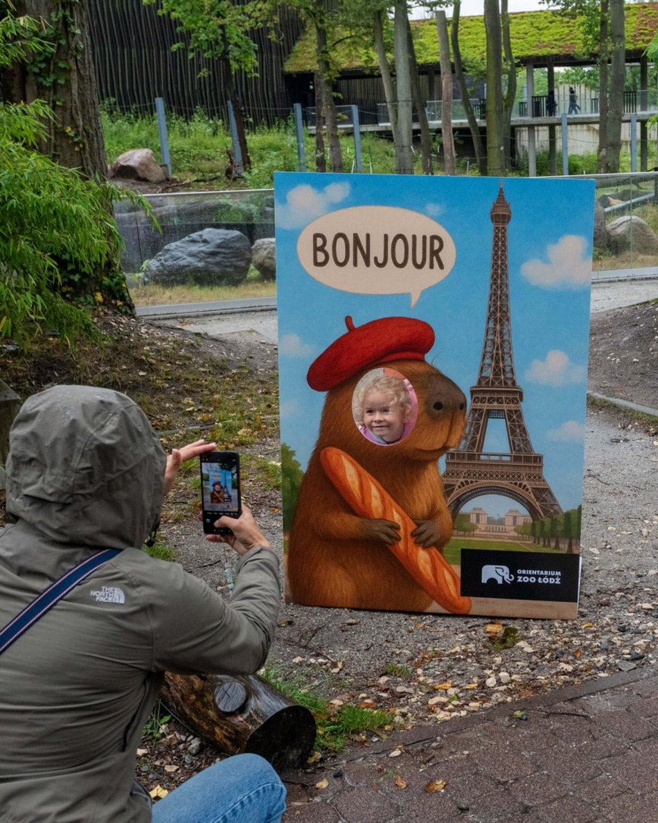 Łódź. Zlot Fanów Kapibary w Orientarium Zoo Łódź. Świetna frekwencja mimo niepogody