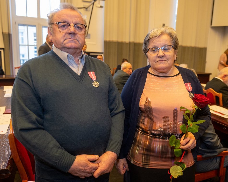 Łódź. Medale za długoletnie pożycie małżeńskie