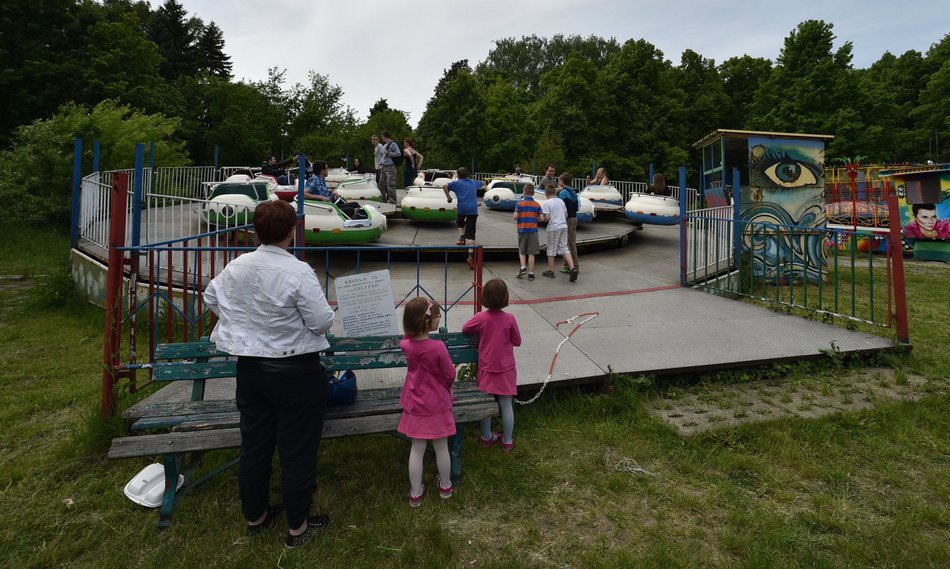 Dawny lunapark w Łodzi